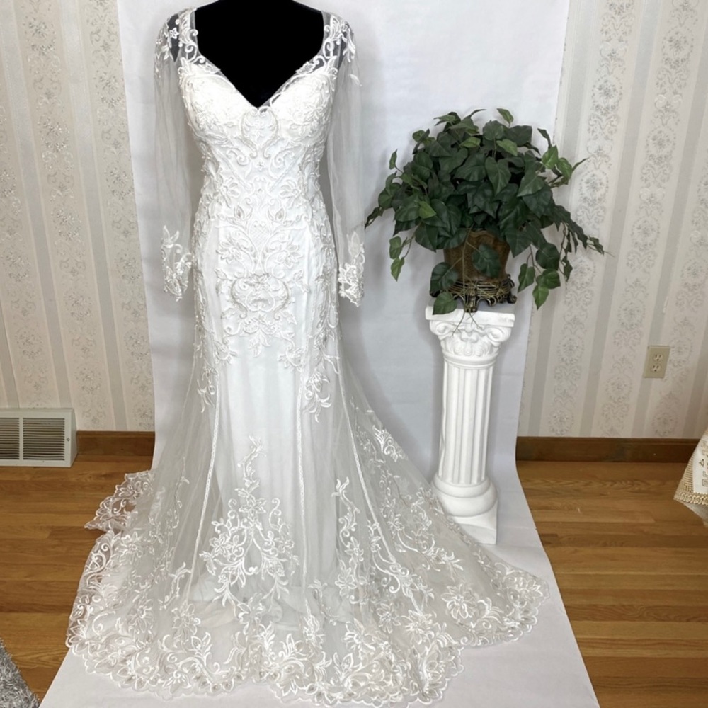 Sophia Tolli Style 11896 Long Sleeve Wedding Dress